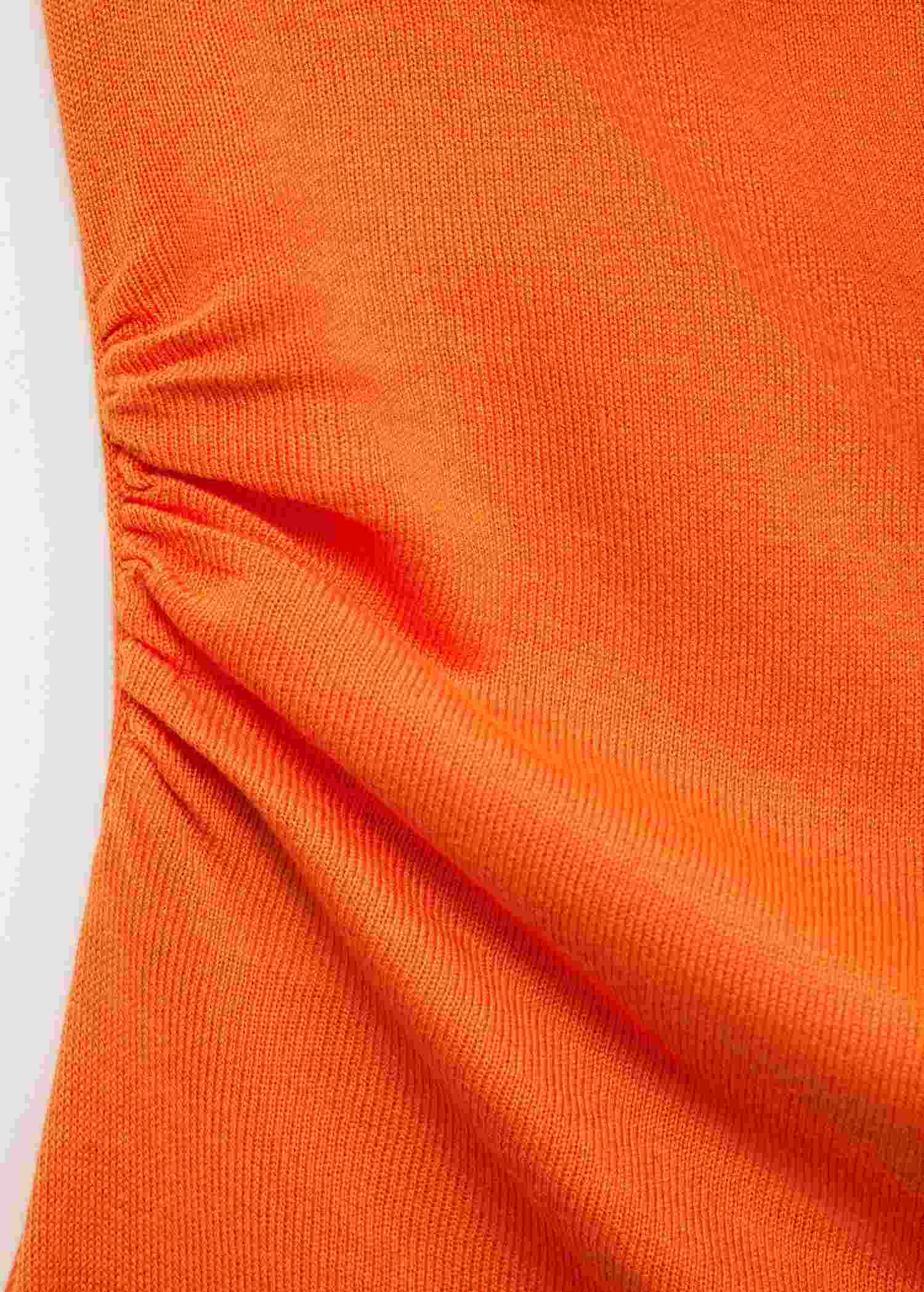 Blusa Top Punto Drapeado Mango 4