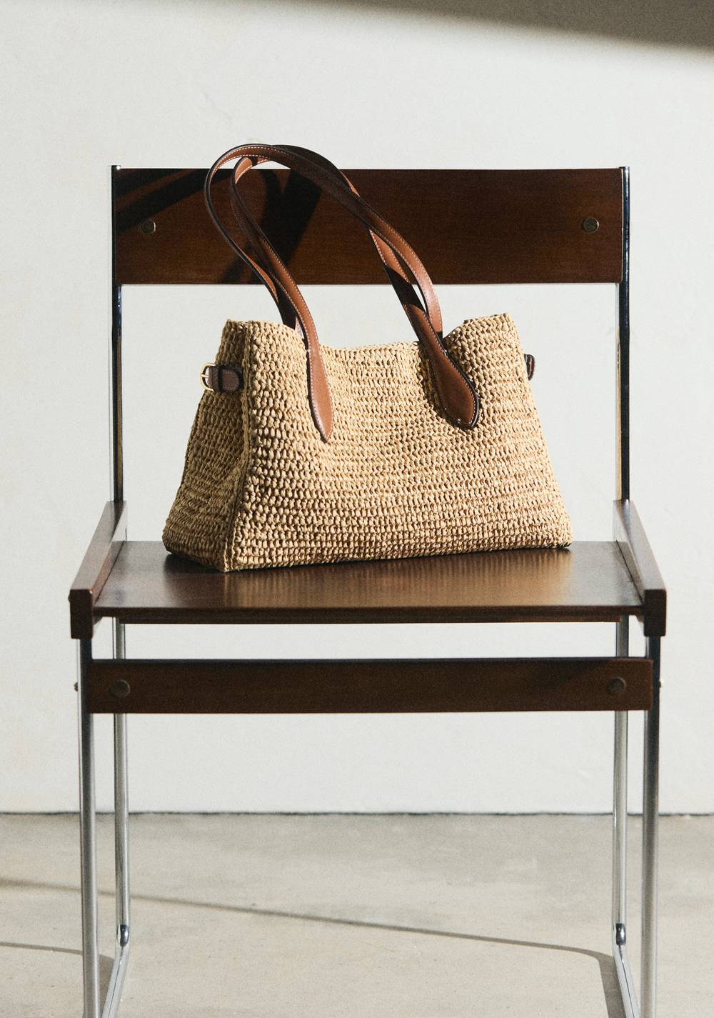 Bolso City Fibra Natural Mango 6