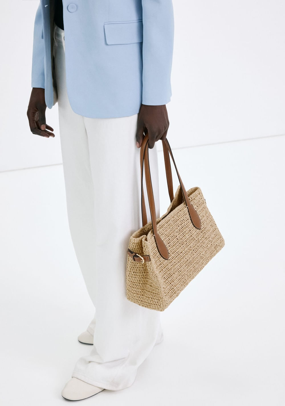 Bolso City Fibra Natural Mango 7