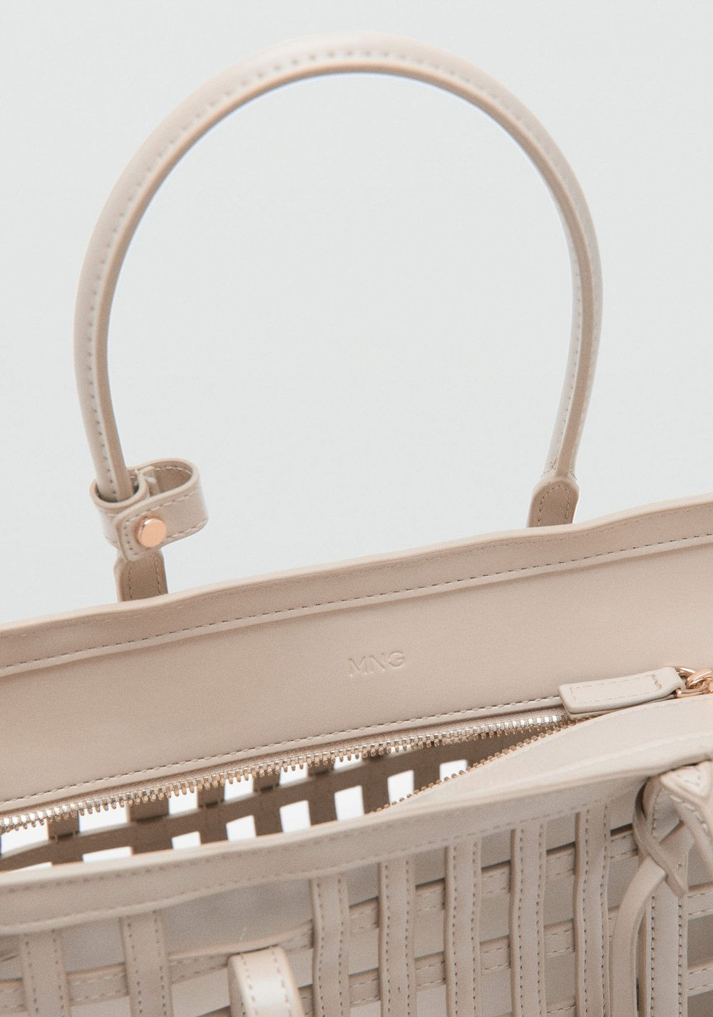 Cartera de Mano Trenzado Mango 4