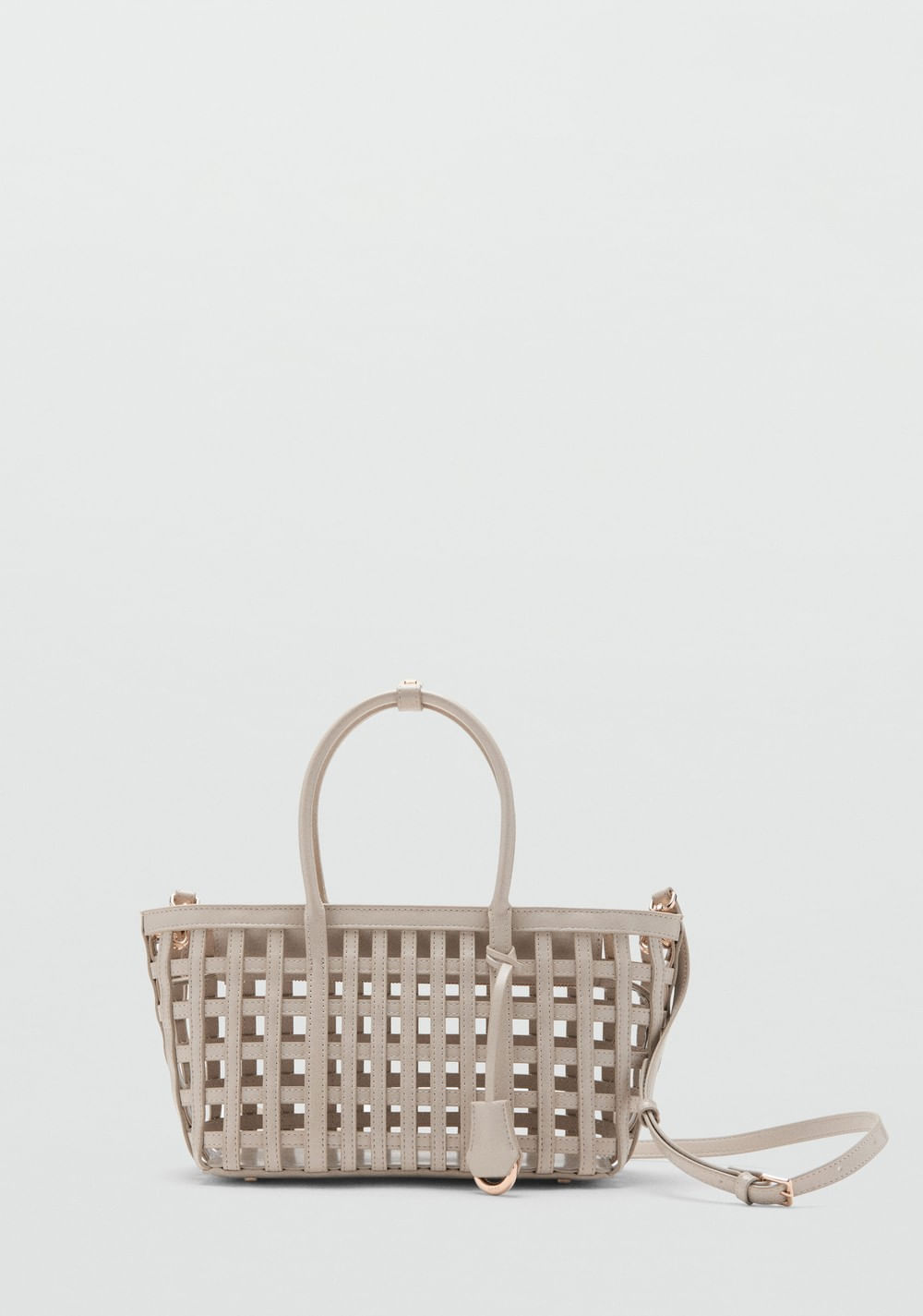 Cartera de Mano Trenzado Mango