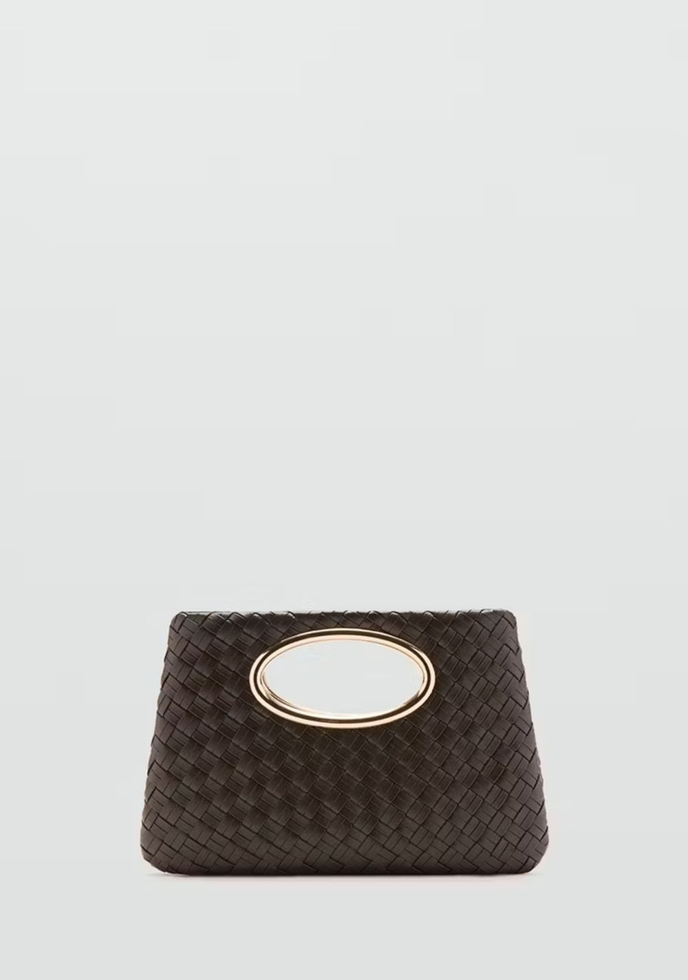 Cartera de Mano Trenzado Mango