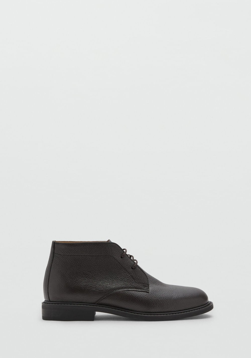 Botines Piel Cordones Mango Imagen Principal