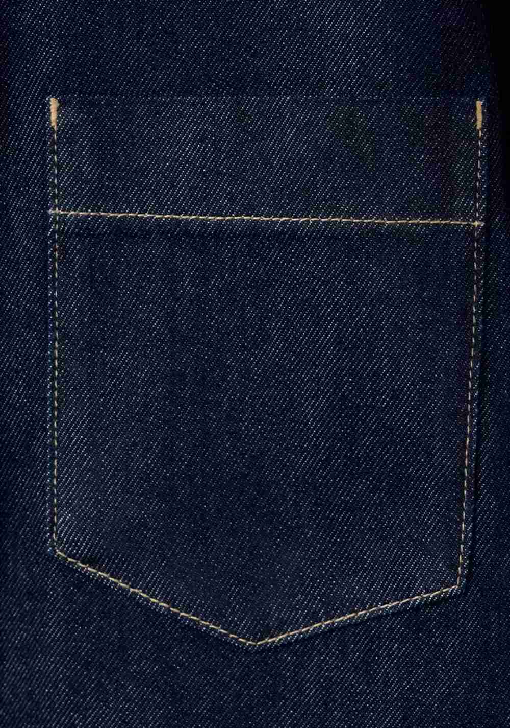 Camisa Denim Bolsillos Mango 5