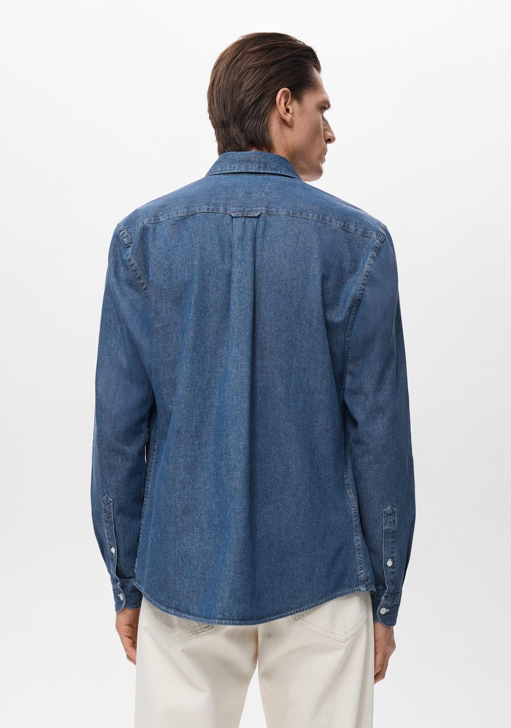Camisa de Jean Regular Fit Mango 3