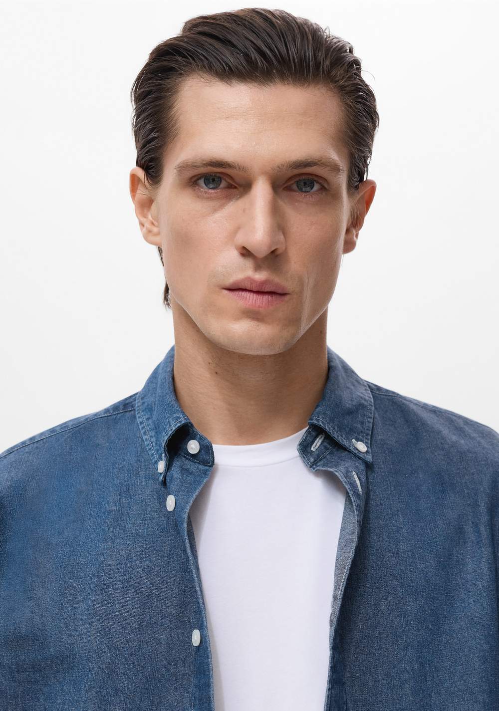 Camisa de Jean Regular Fit Mango 5