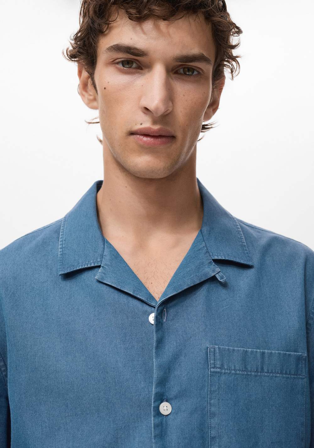 Camisa de Jeans Mango 5