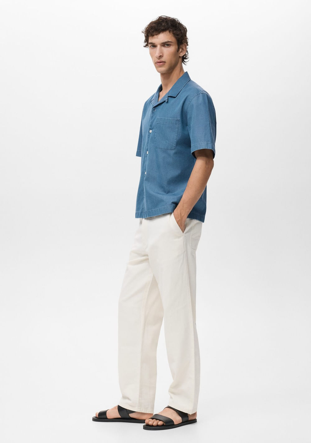 Camisa de Jeans Mango 6