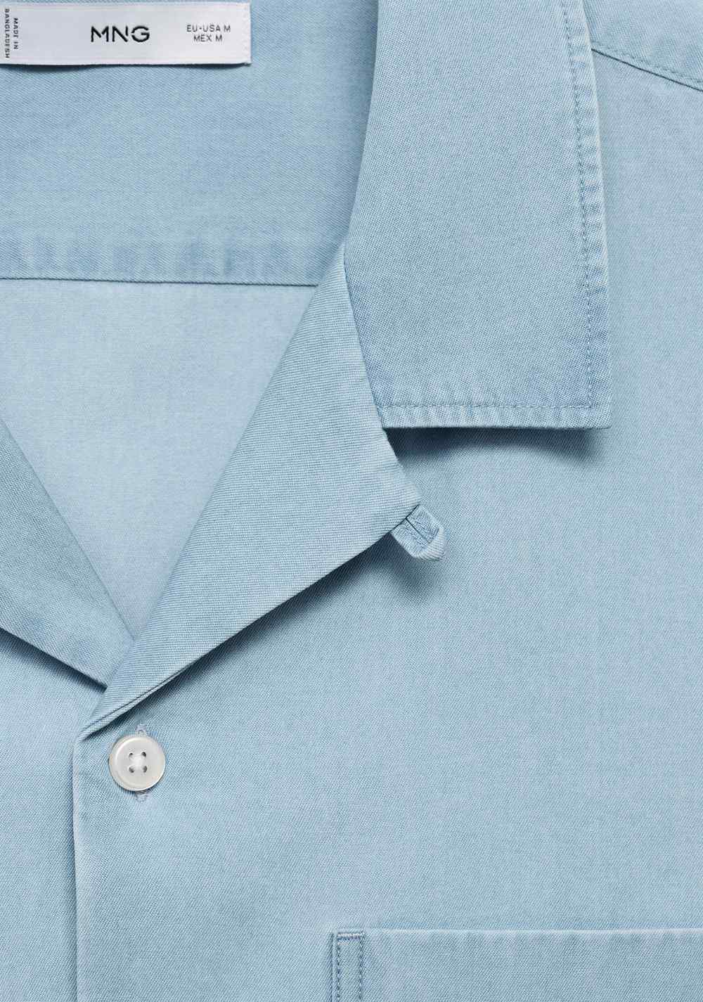 Camisa de Jeans Mango 7