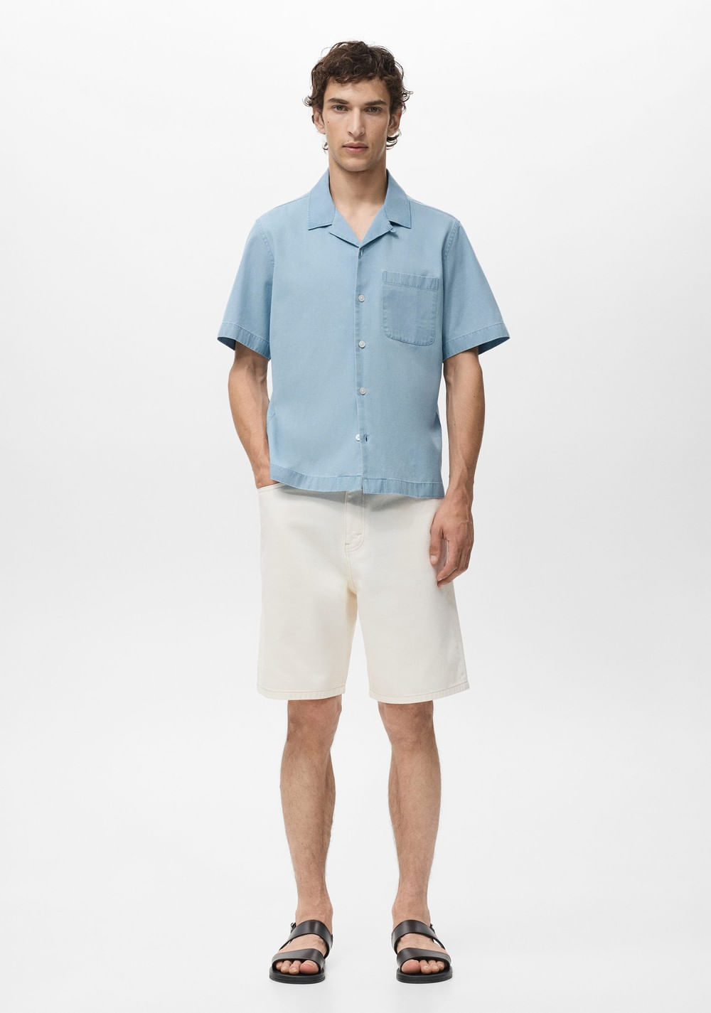 Camisa de Jeans Mango 8