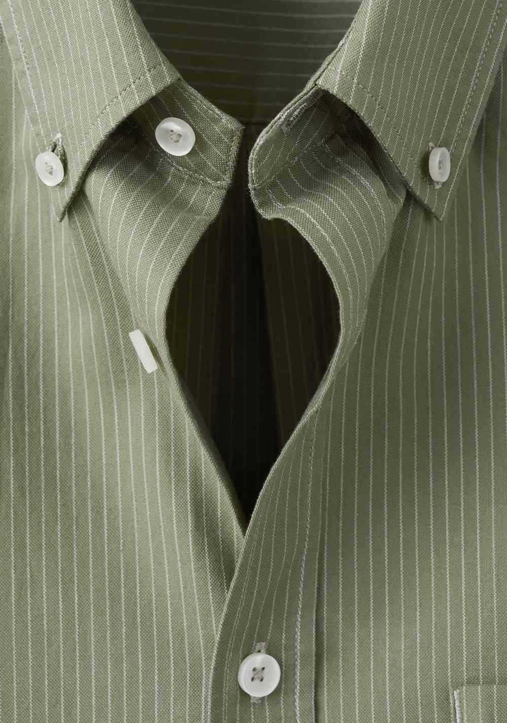Camisa Oxford Regular Fit Rayas Mango 9