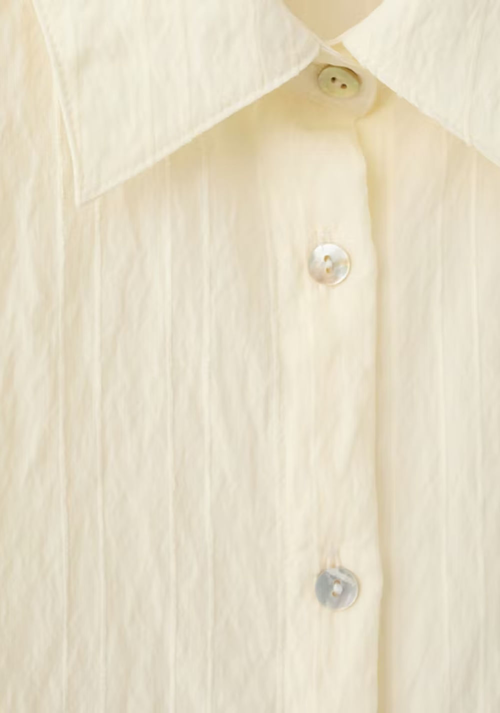 Camisa Rayas Bordada Mango 6