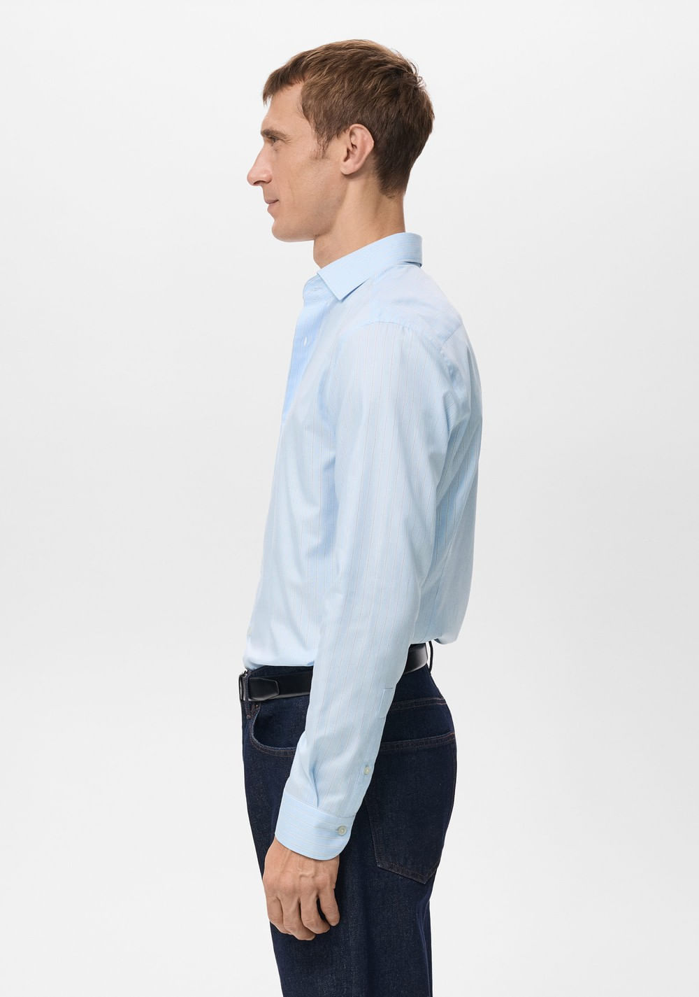 Camisa Rayas Slim Fit Mango 6