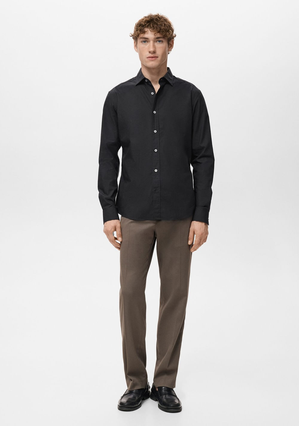 Camisa Regular Fit Mango 8