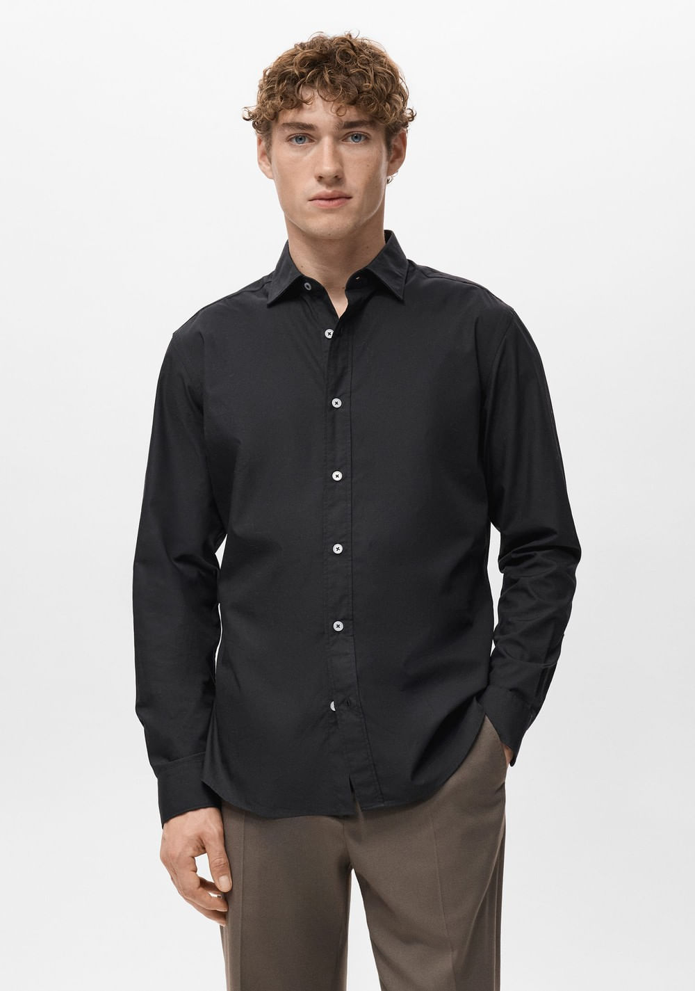Camisa Regular Fit Mango Imagen Principal