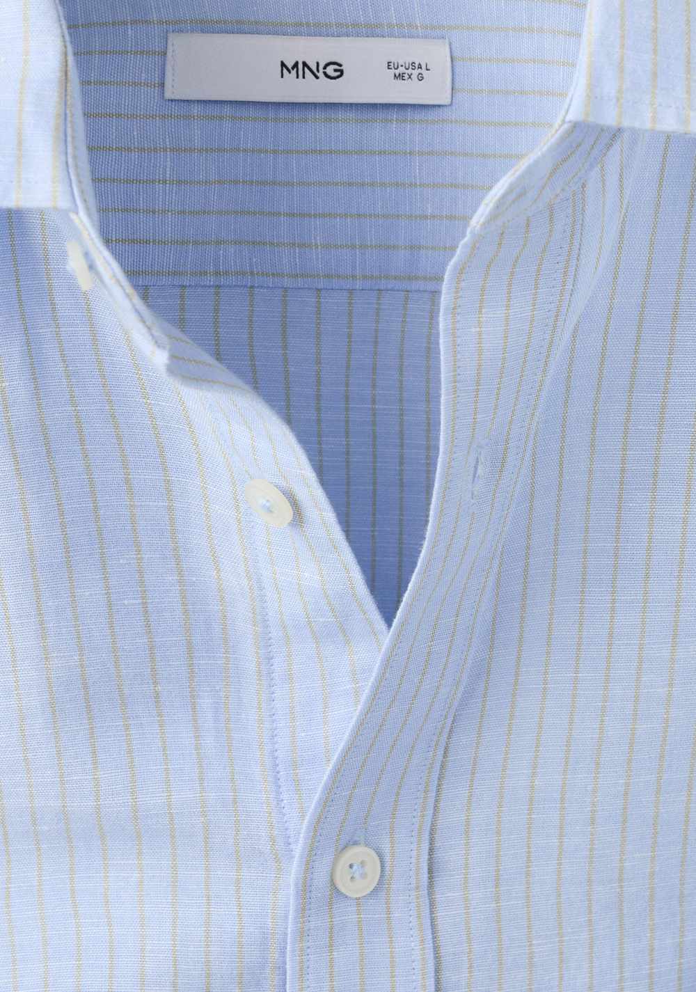 Camisa Regular Fit Rayas Mango 3