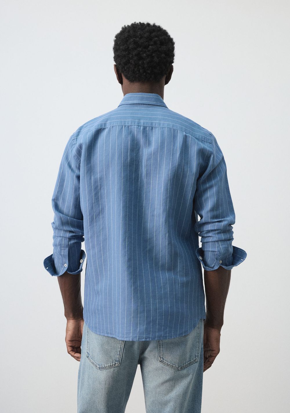 Camisa Regular Fit Rayas Mango 3