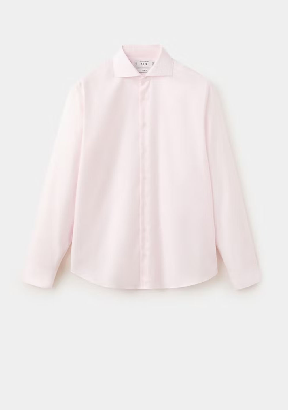 Camisa Traje Slim Fit 100% Algodón Mango 8