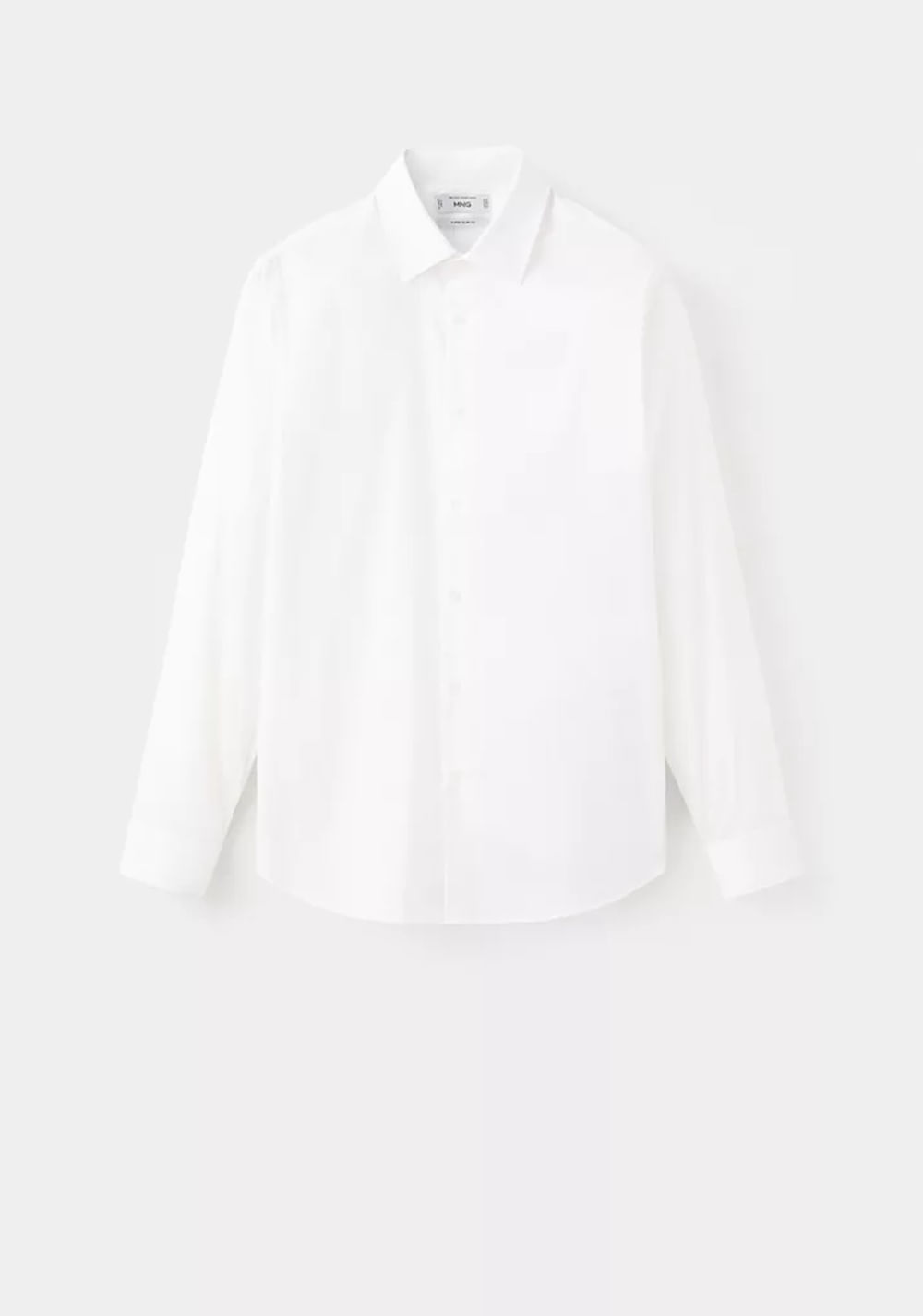 Camisa Traje Super Slim Fit Algodón Stretch Mango 8