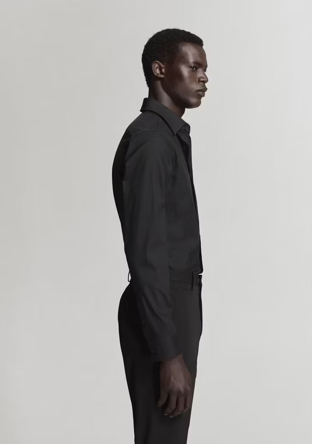 Camisa Traje Super Slim Fit Algodón Stretch Mango 5
