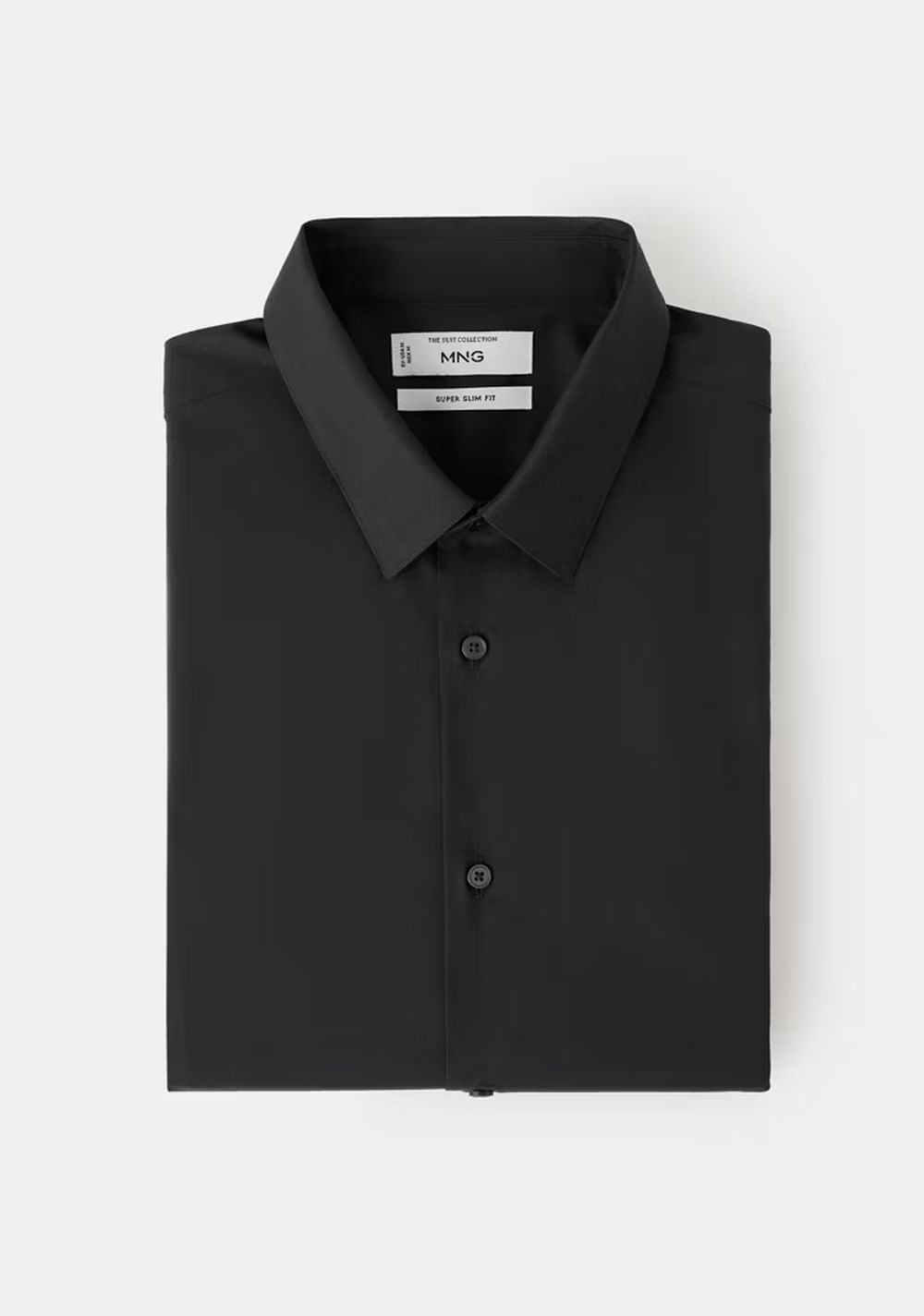 Camisa Traje Super Slim Fit Algodón Stretch Mango 7