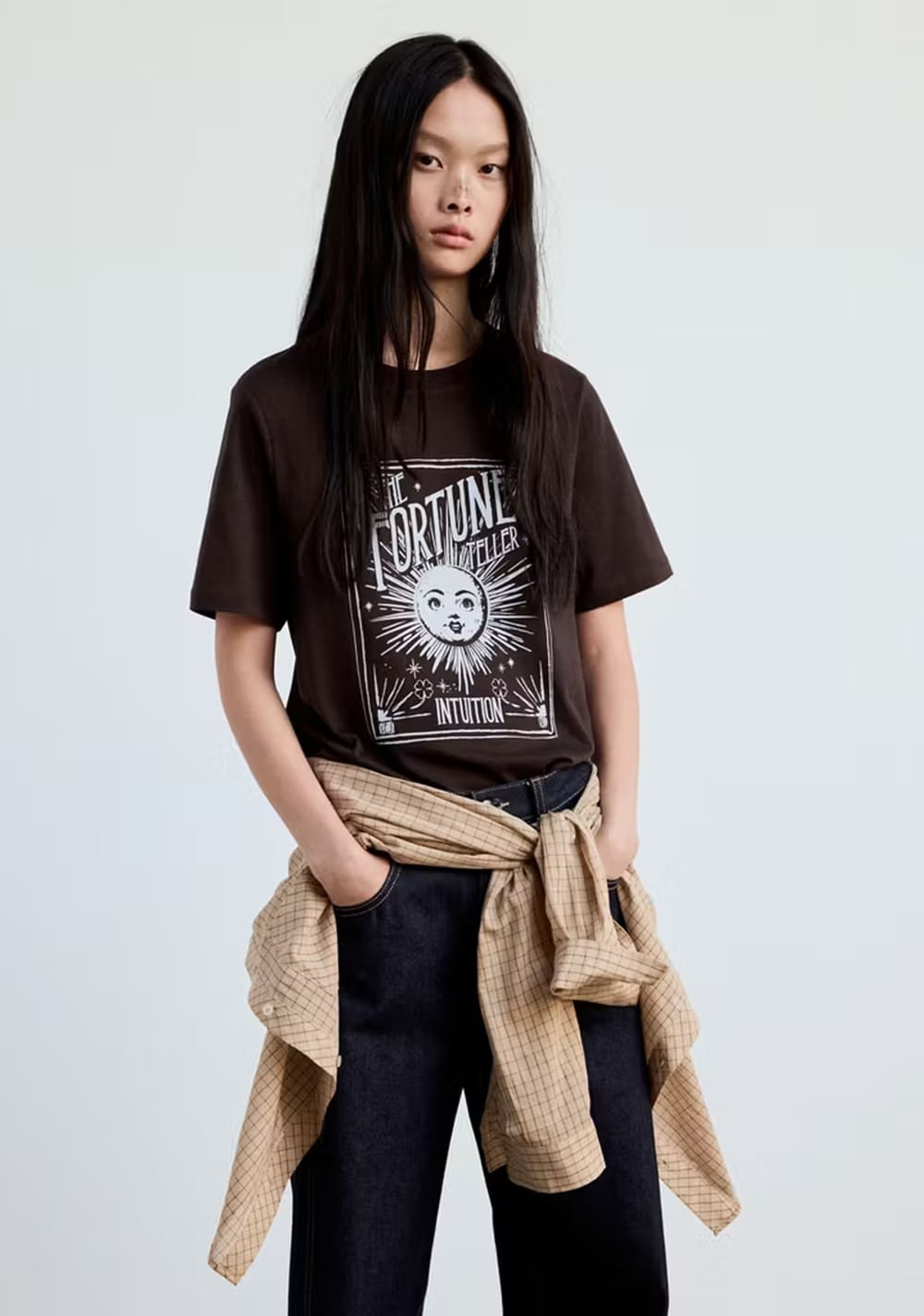 Camiseta Algodón Estampada Mango