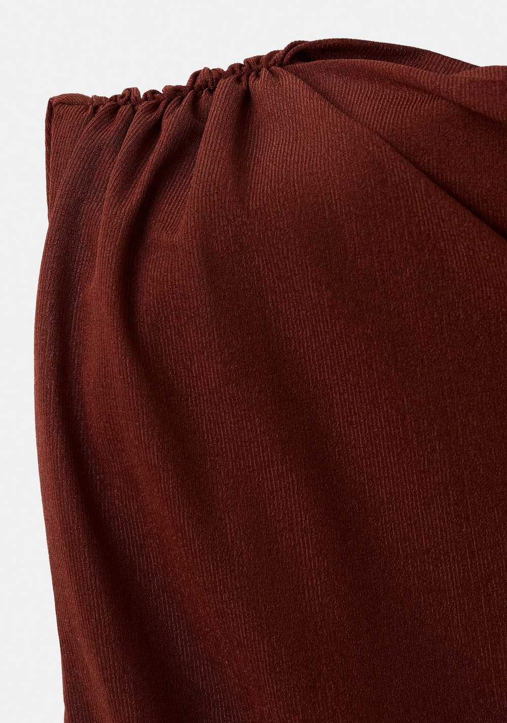 Camiseta Asimétrica Fruncidos Mango 4