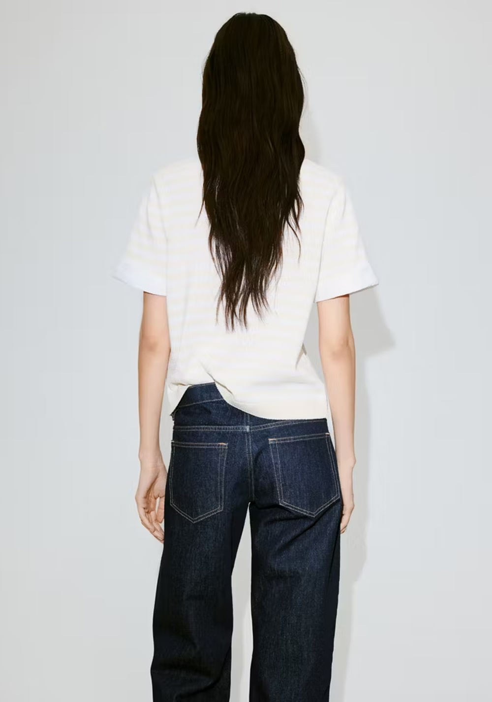 Camiseta Combinado Rayas Mango 3