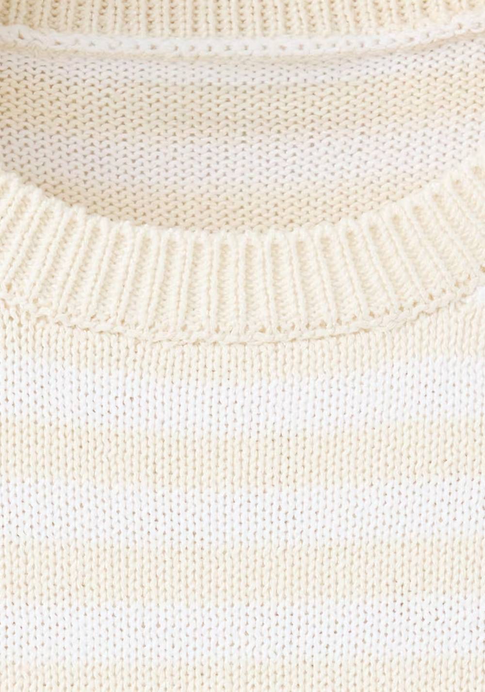 Camiseta Combinado Rayas Mango 5