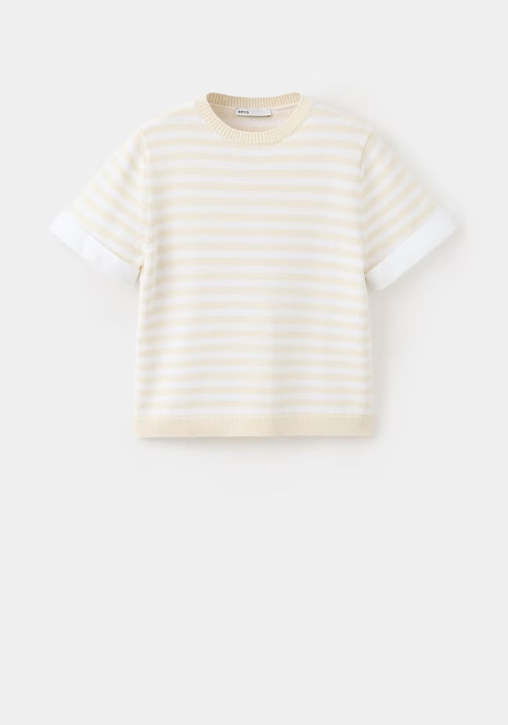 Camiseta Combinado Rayas Mango 7