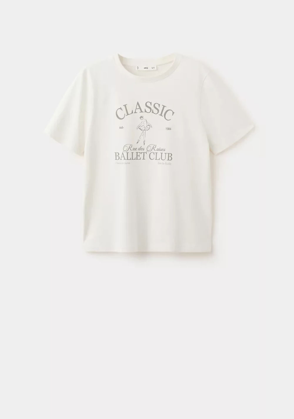 Camiseta Estampada Manga Corta Mango 6
