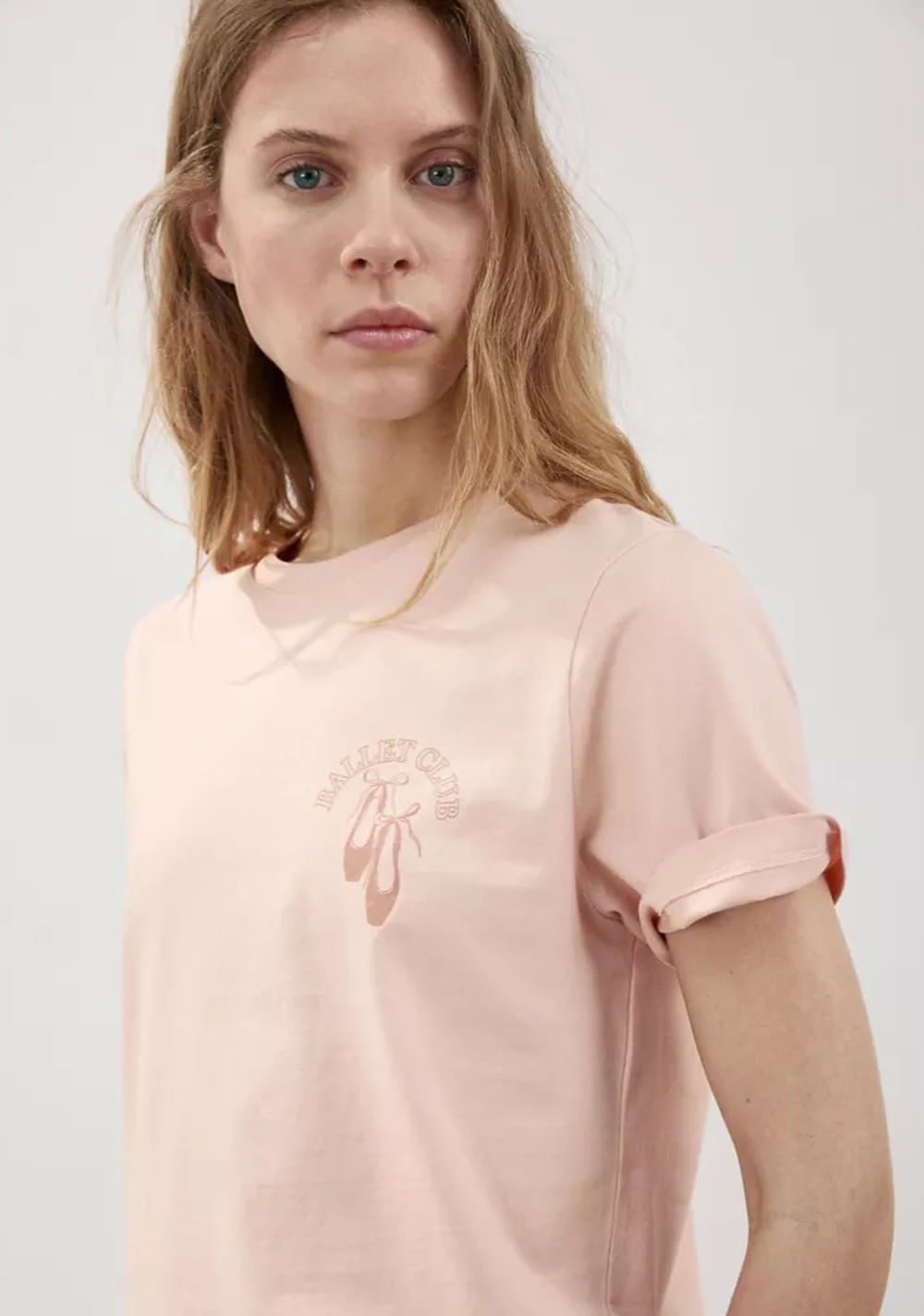 Camiseta Estampada Manga Corta Mango