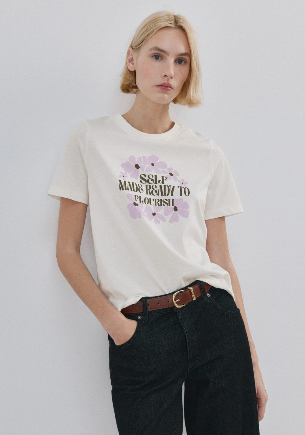 Camiseta Estampada Mango 5