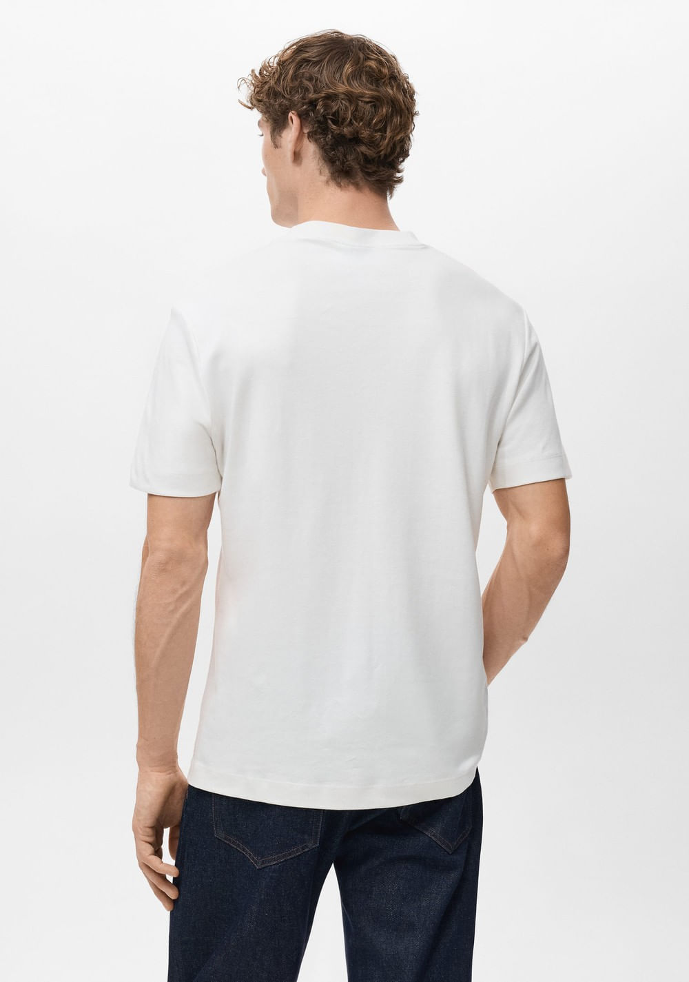 Camiseta Medium Weight Regular Fit Mango 3