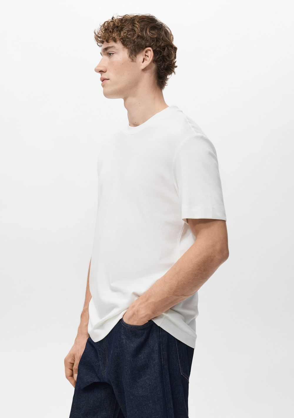 Camiseta Medium Weight Regular Fit Mango 6