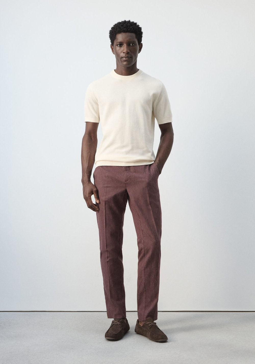 Camiseta Punto Fino Mango 8