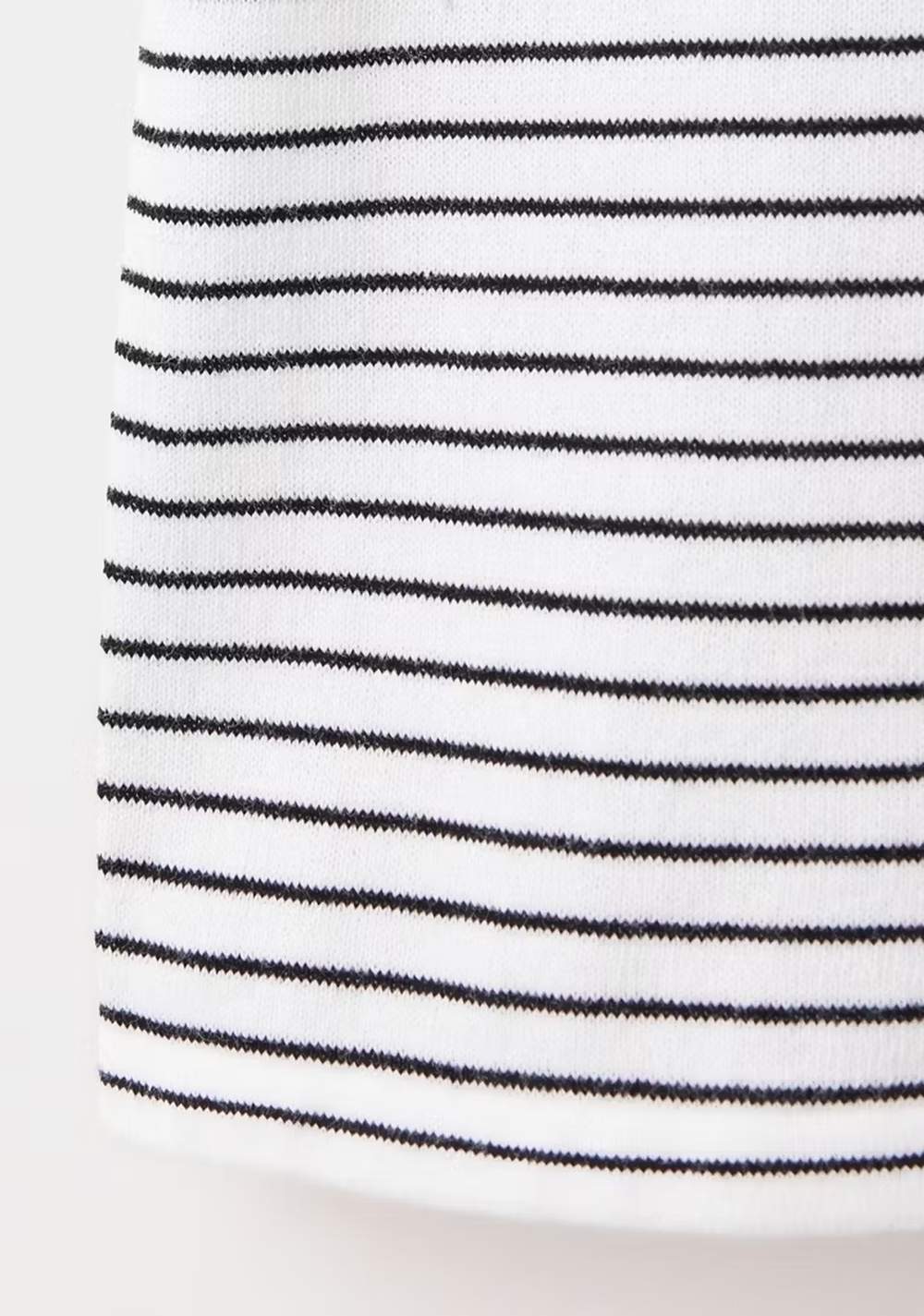 Camiseta Punto Fino Manga Corta Mango 5
