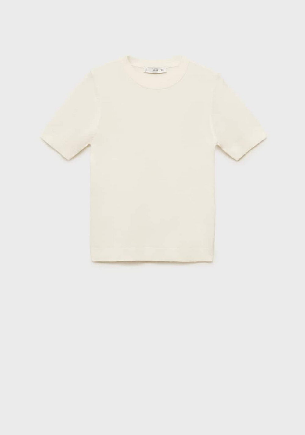 Camiseta Punto Fino Manga Corta Mango 2