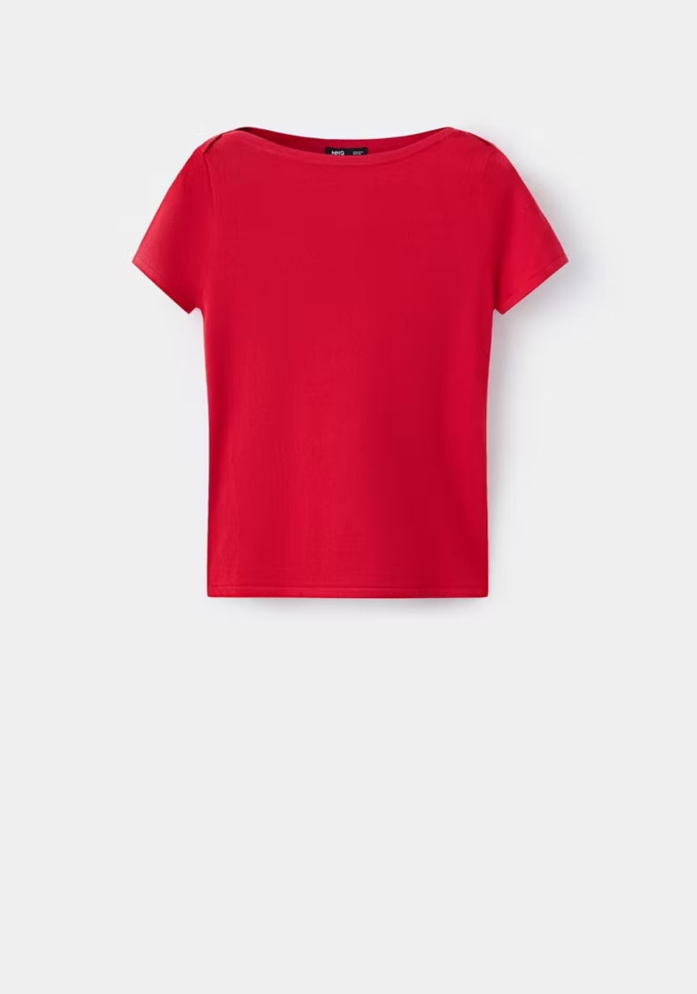 Camiseta Punto Fino Manga Corta Mango 6