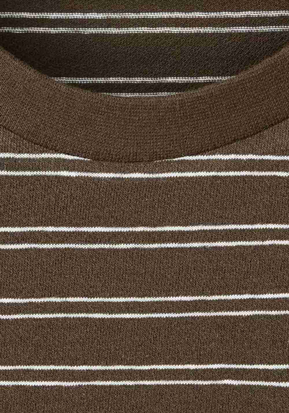 Camiseta Regular Fit Mezcla Algodón Lino Mango 6