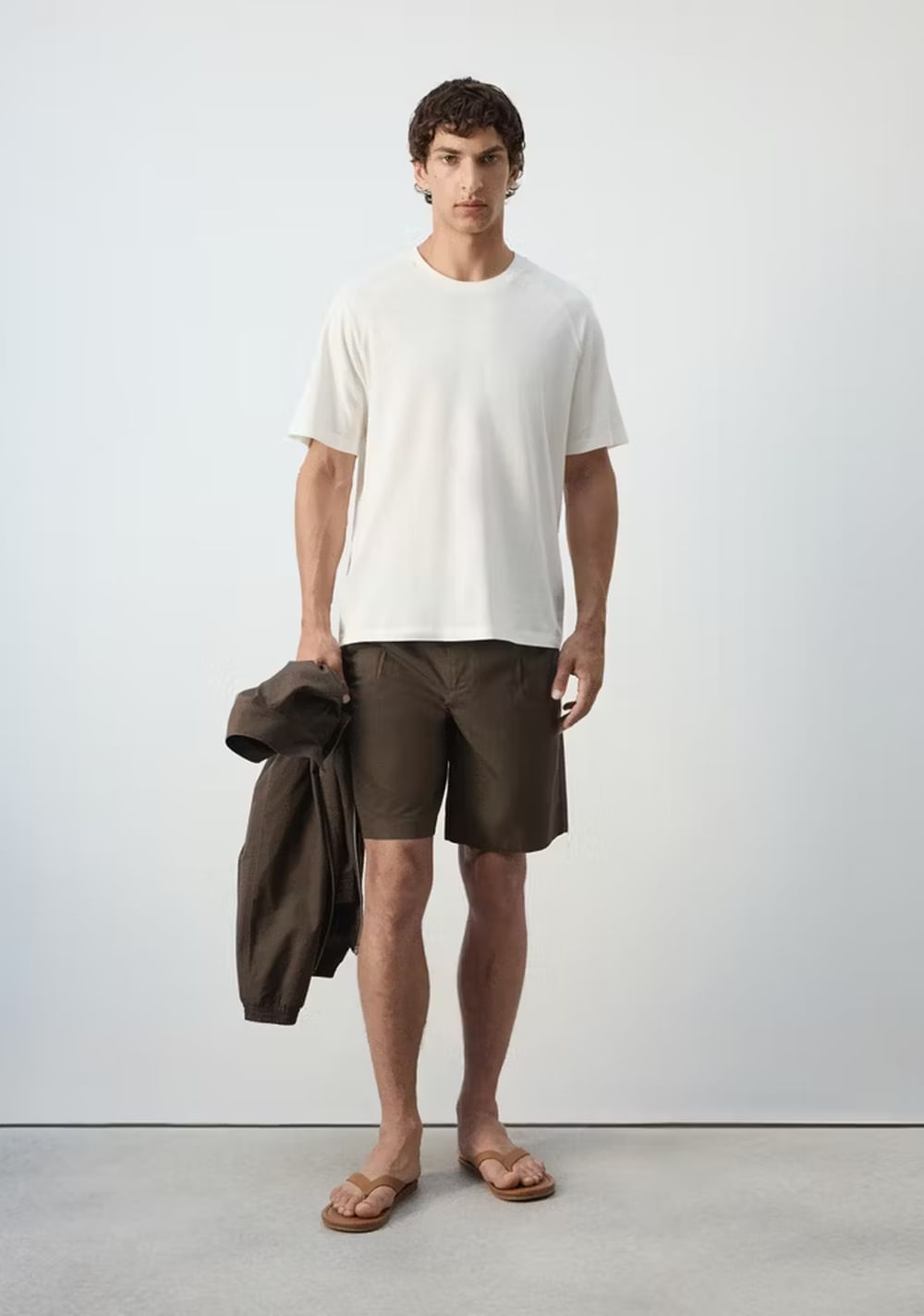 Camiseta Relaxed Fit Mezcla Algodón Lino Mango 2