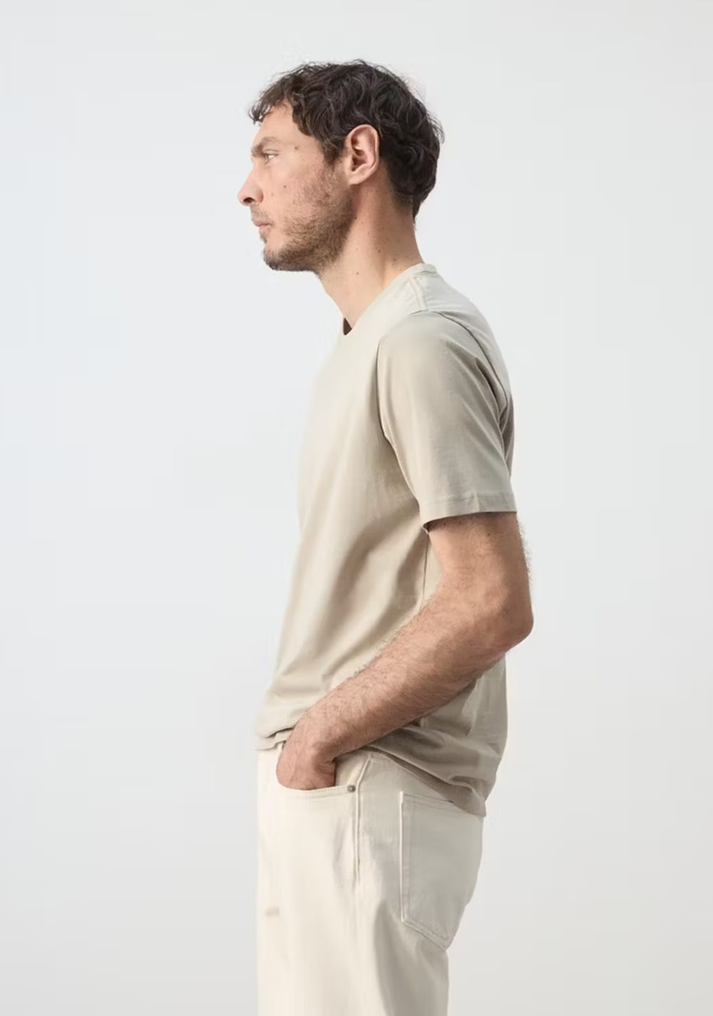 Camiseta Slim Fit 180gsm Mango 5