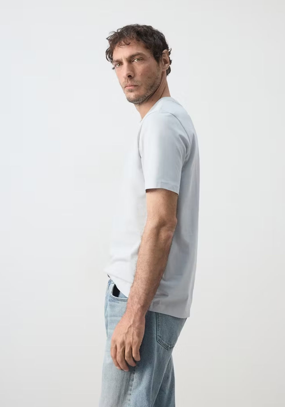 Camiseta Slim Fit 180gsm Mango 5