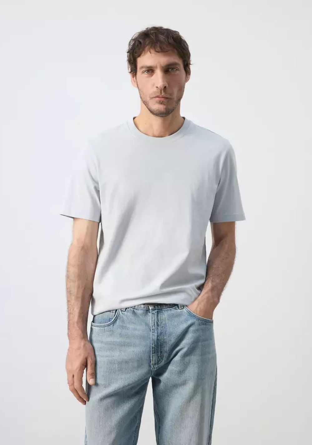 Camiseta Slim Fit 180gsm Mango Imagen Principal