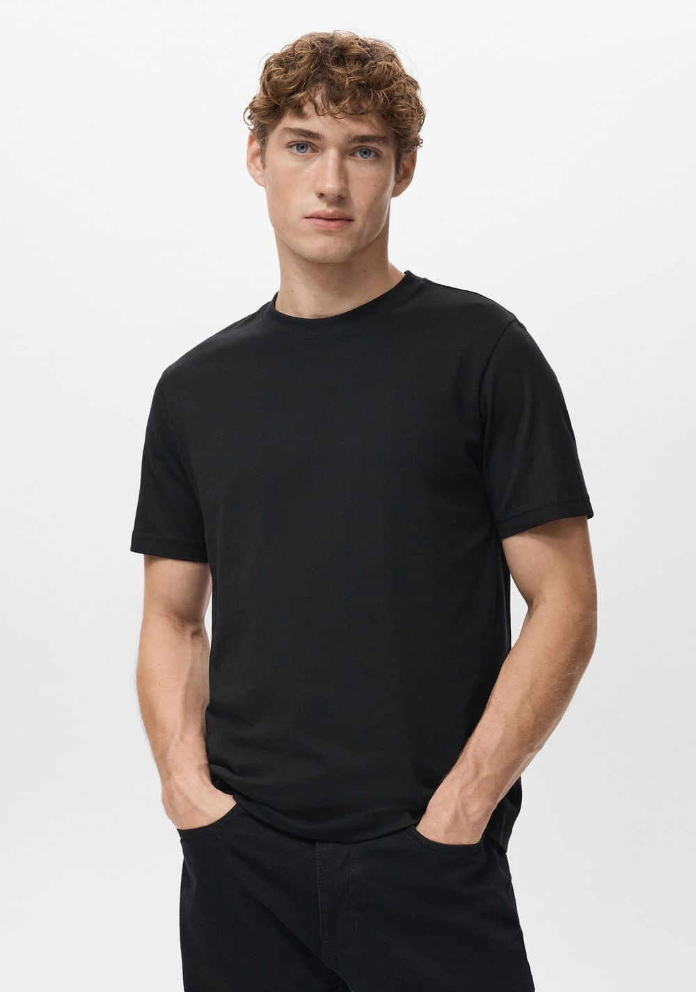 Camiseta Slim Fit Mango Imagen Principal