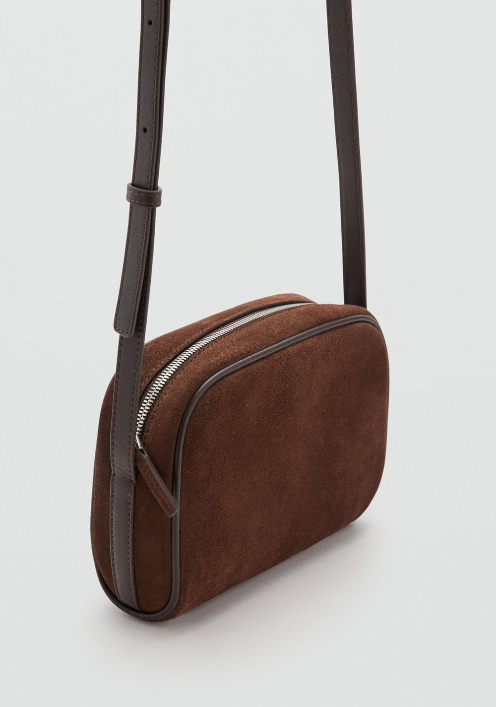 Cartera Bandolera Piel Serraje Mango 2