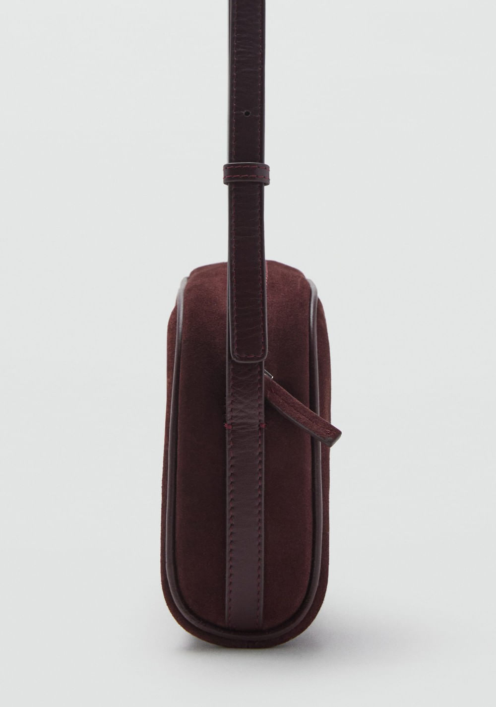 Cartera Bandolera Piel Serraje Mango 3