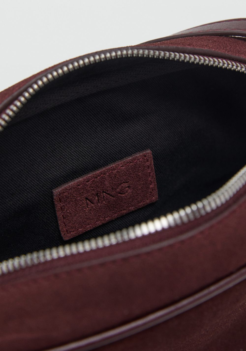 Cartera Bandolera Piel Serraje Mango 4