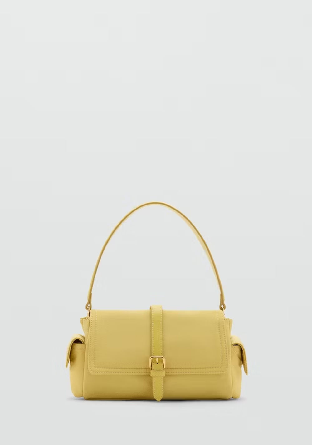 Cartera de Hombro Bolsillos Hebilla Mango