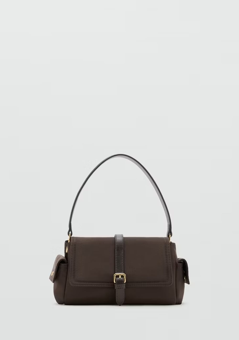 Cartera de Hombro Bolsillos Hebilla Mango
